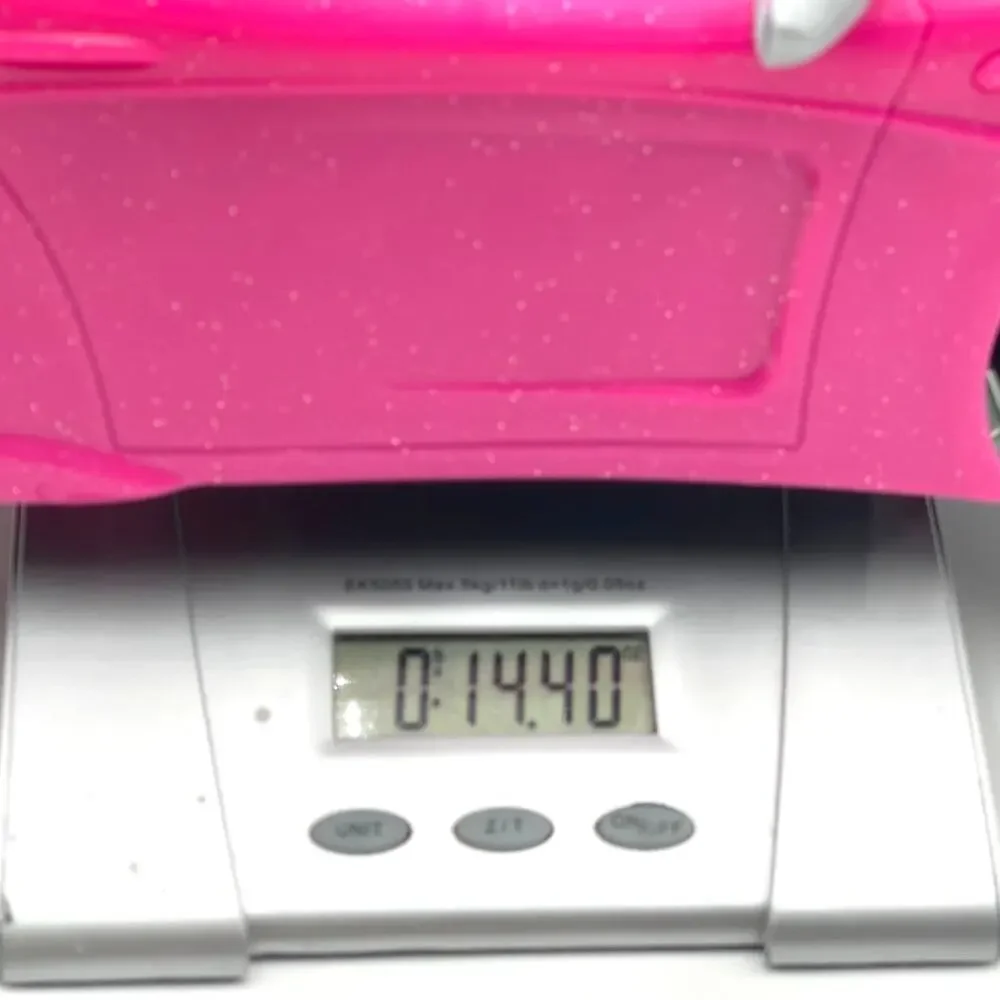 Barbie Mattel Pink White Convertible Sports Car Seatbelts 2 Seat Glam 2013 BDF38